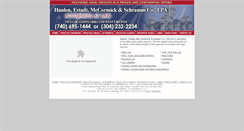 Desktop Screenshot of ohiovalleylaw.com